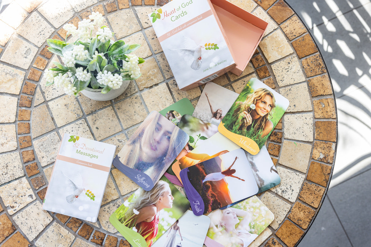 Heart of God Cards with Companion Book
