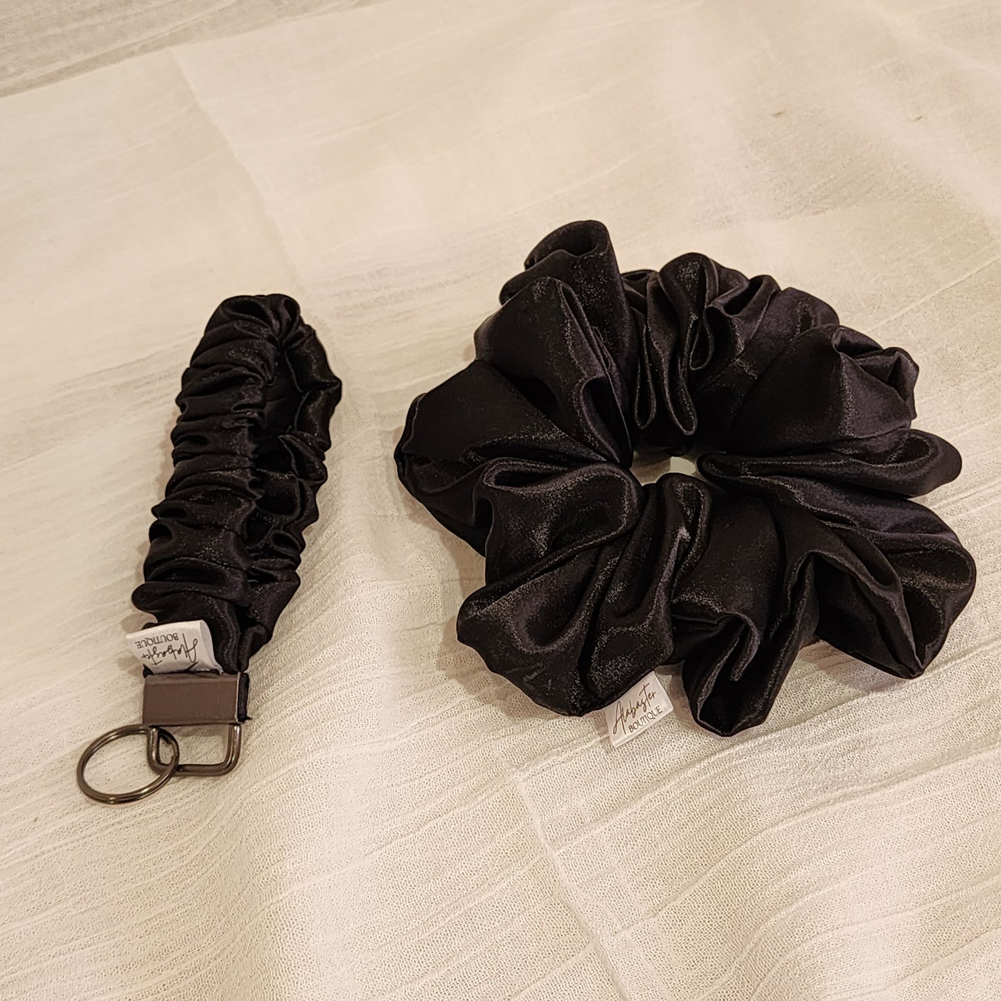 Satin Wristlet Key Holder