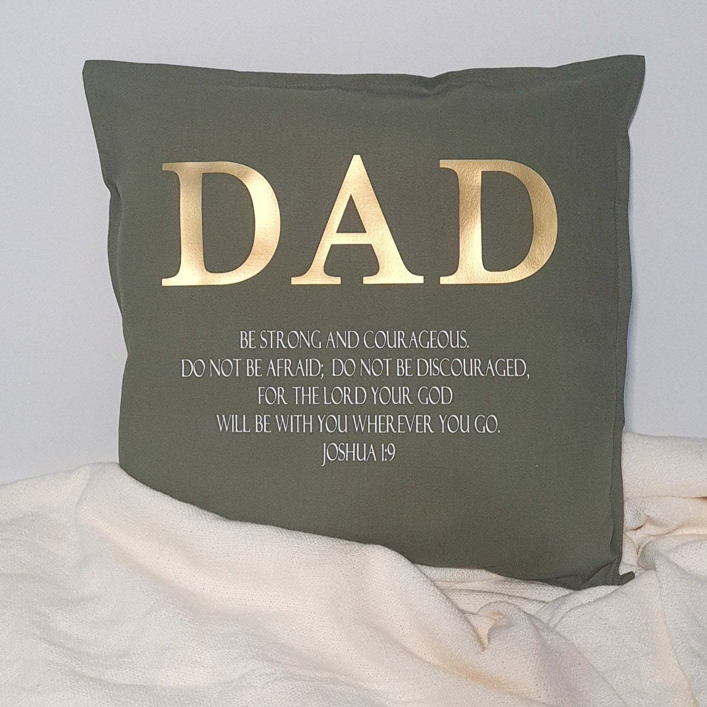 JOSHUA 1:9 CUSHION