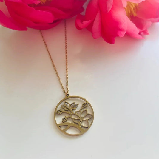 Blossom Necklace by Elegant Grace