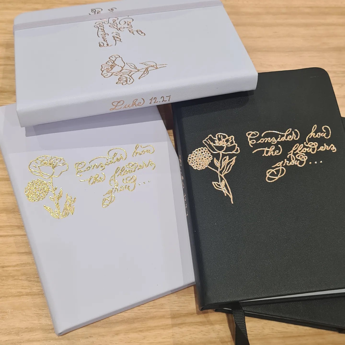 Consider how the Wildflowers grow - A6 Journal