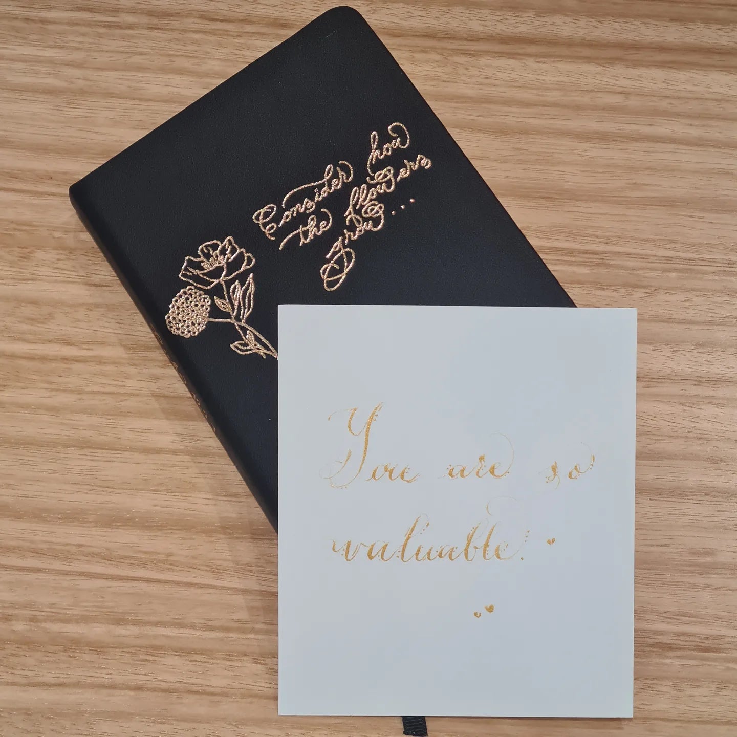 Consider how the Wildflowers grow - A6 Journal