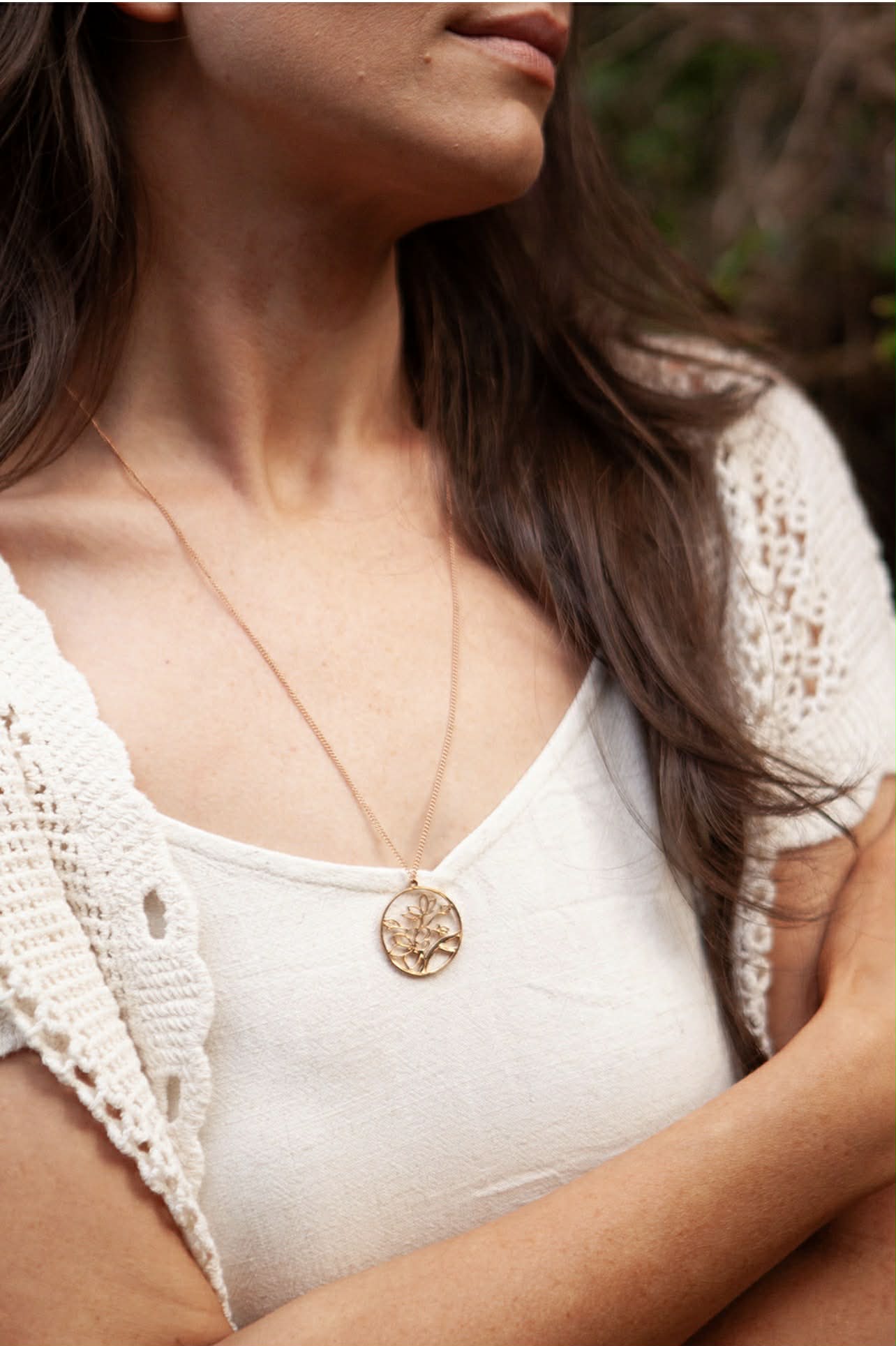 Blossom Necklace by Elegant Grace