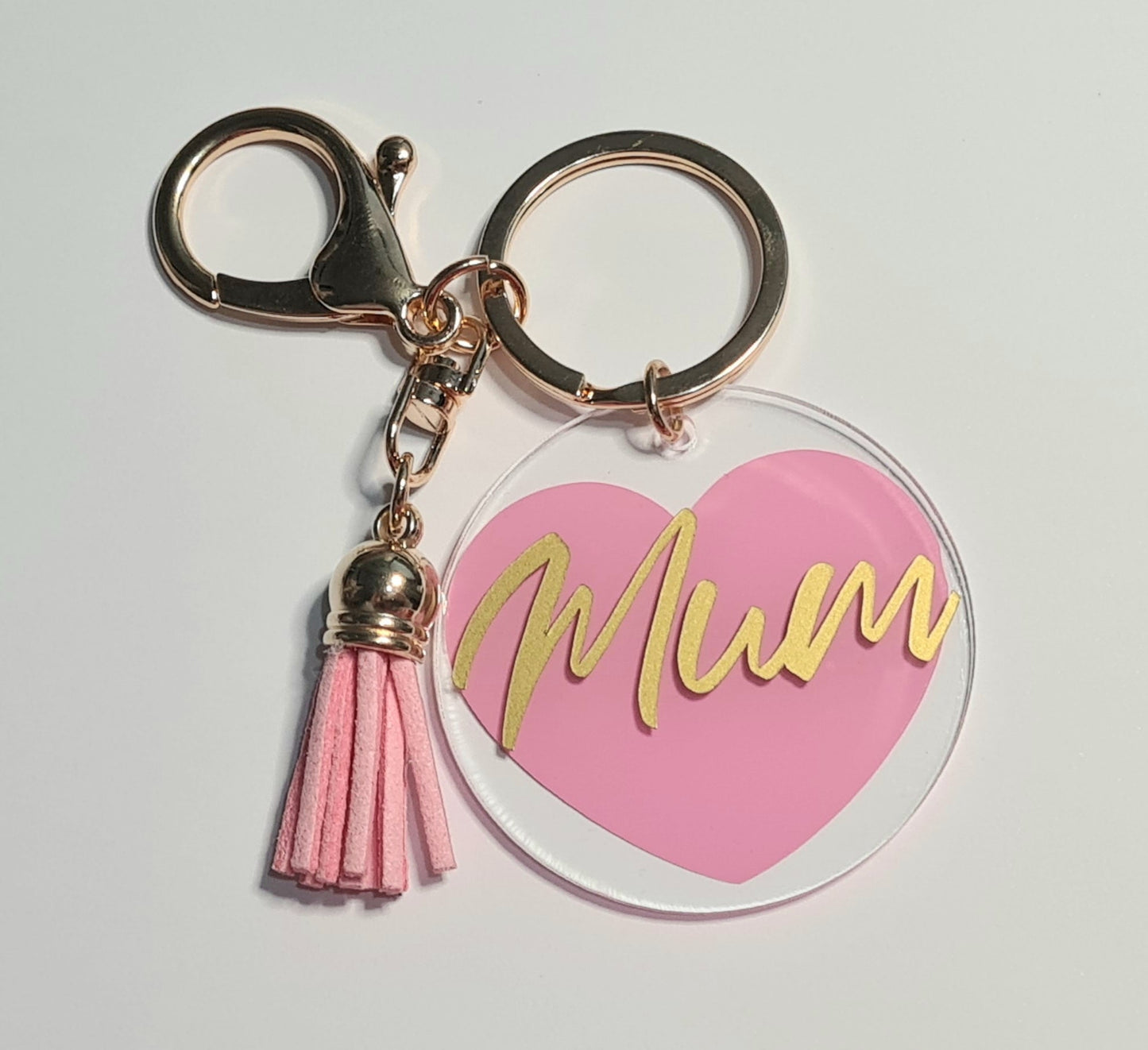 Mum Love Design Keyrings