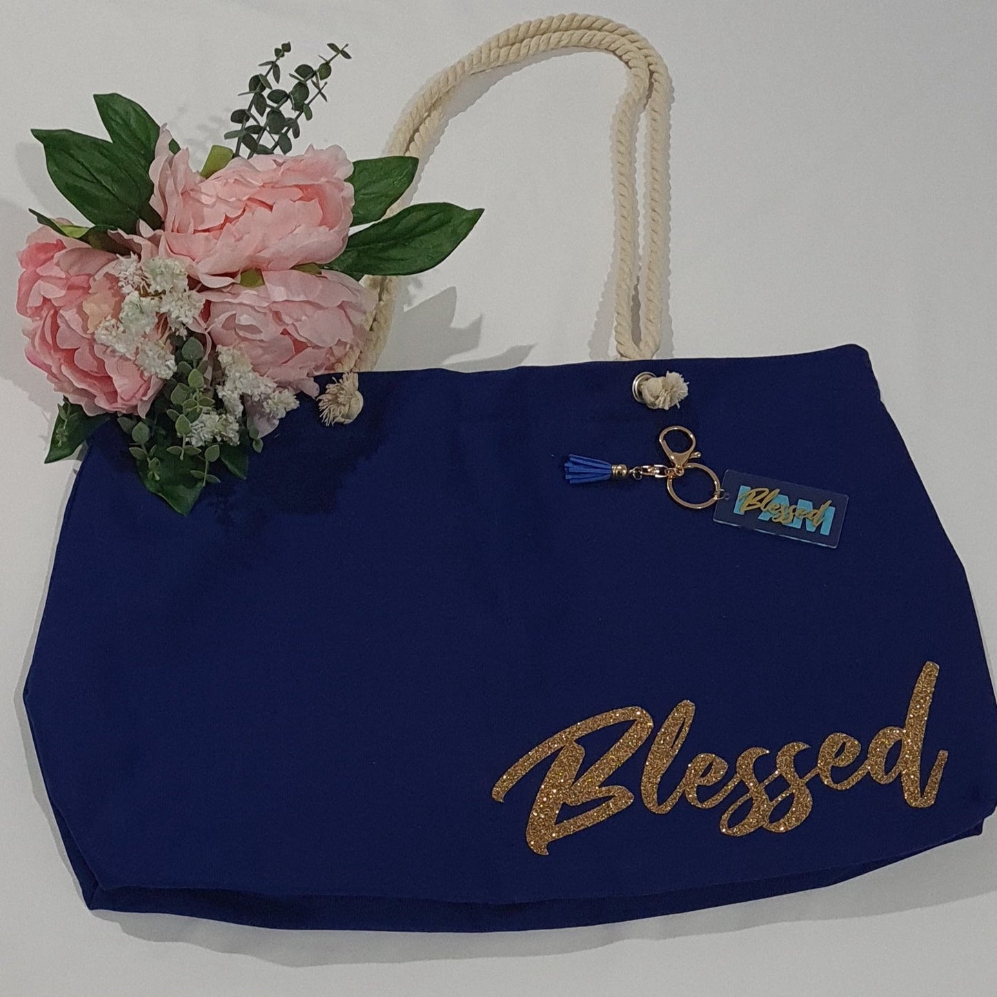 'BLESSED' TOTE BAG