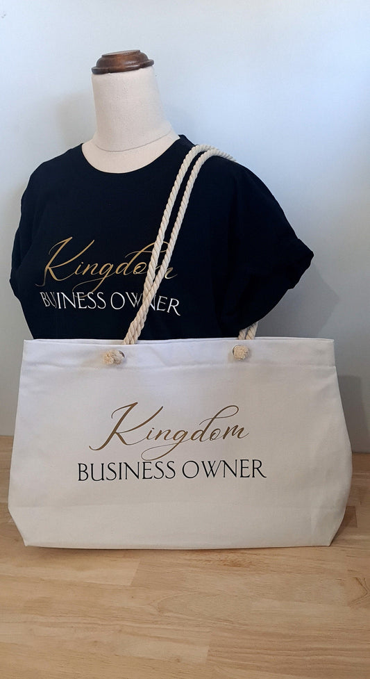 'KINGDOM BUSINESS OWNER' TOTE BAG