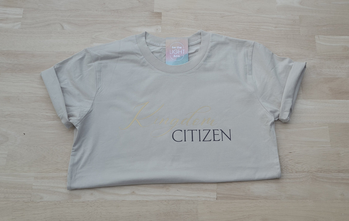 Kingdom Citizen - Sand Coloured Shirt
