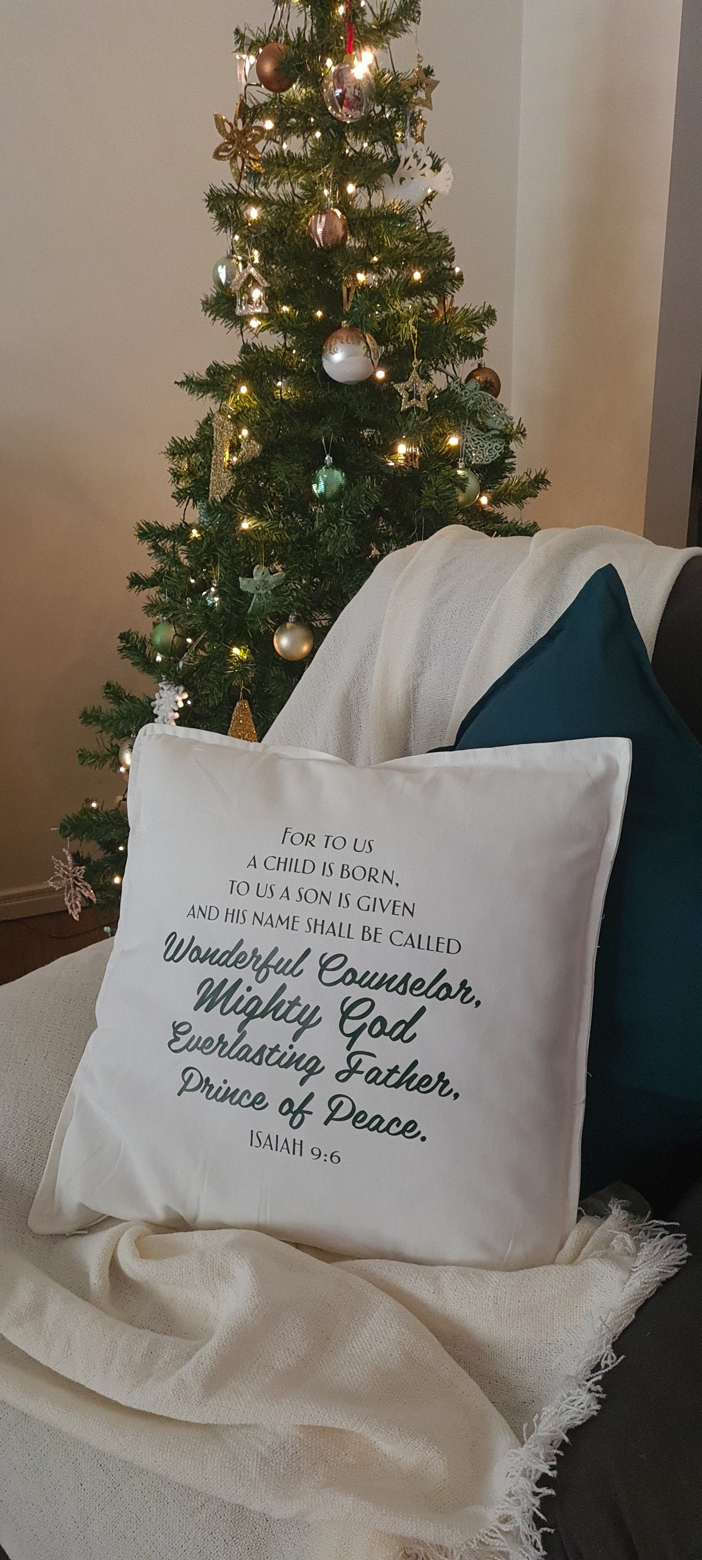 "And His Name will be Called" Christmas Cushion